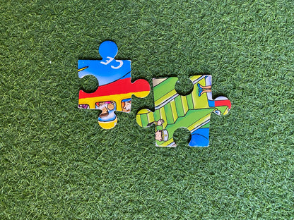 Airplane and the Airport Large Puzzles Set
