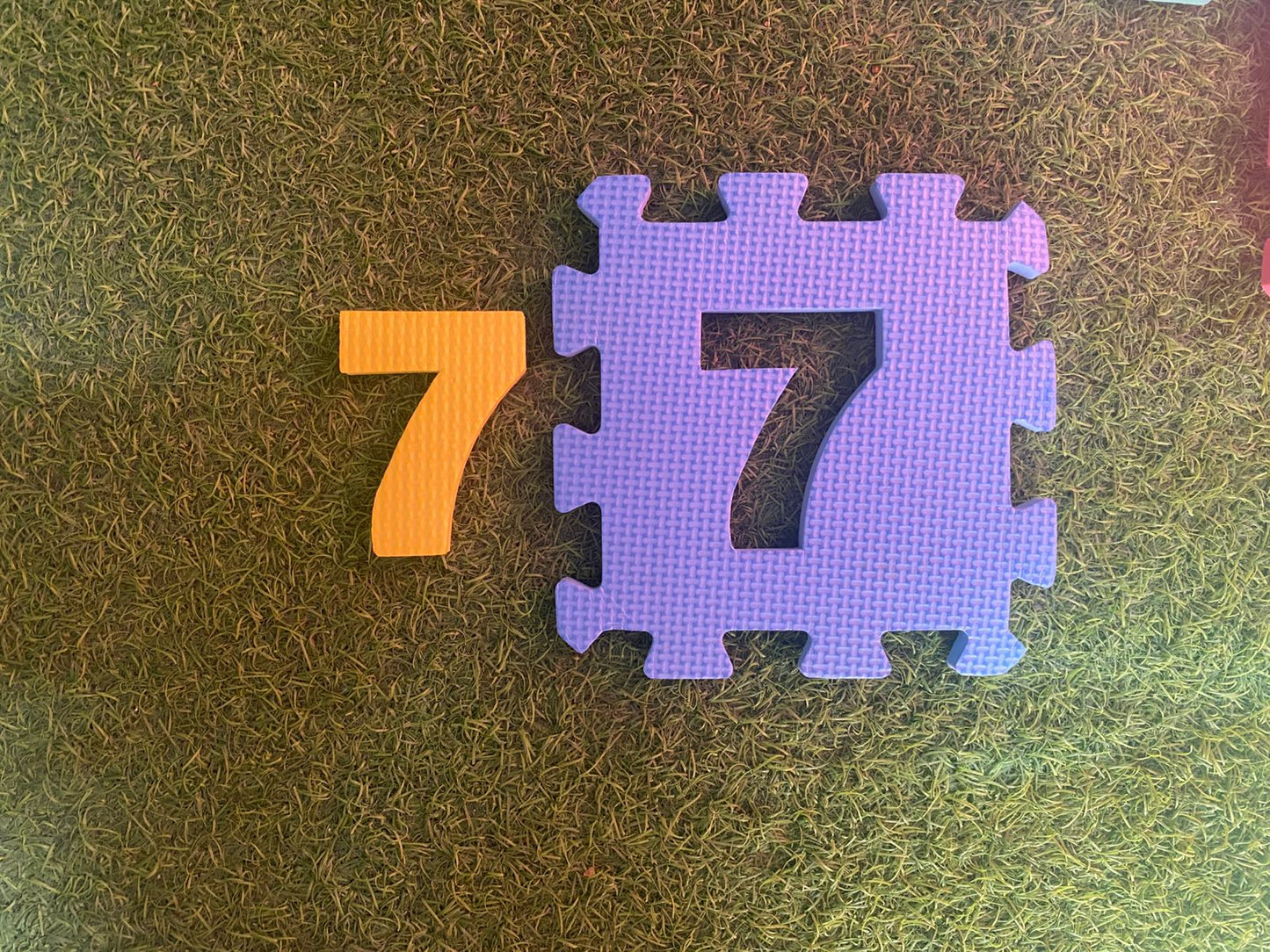 Foam Numbers Learning Puzzles - Soft Foam Puzzle Mat