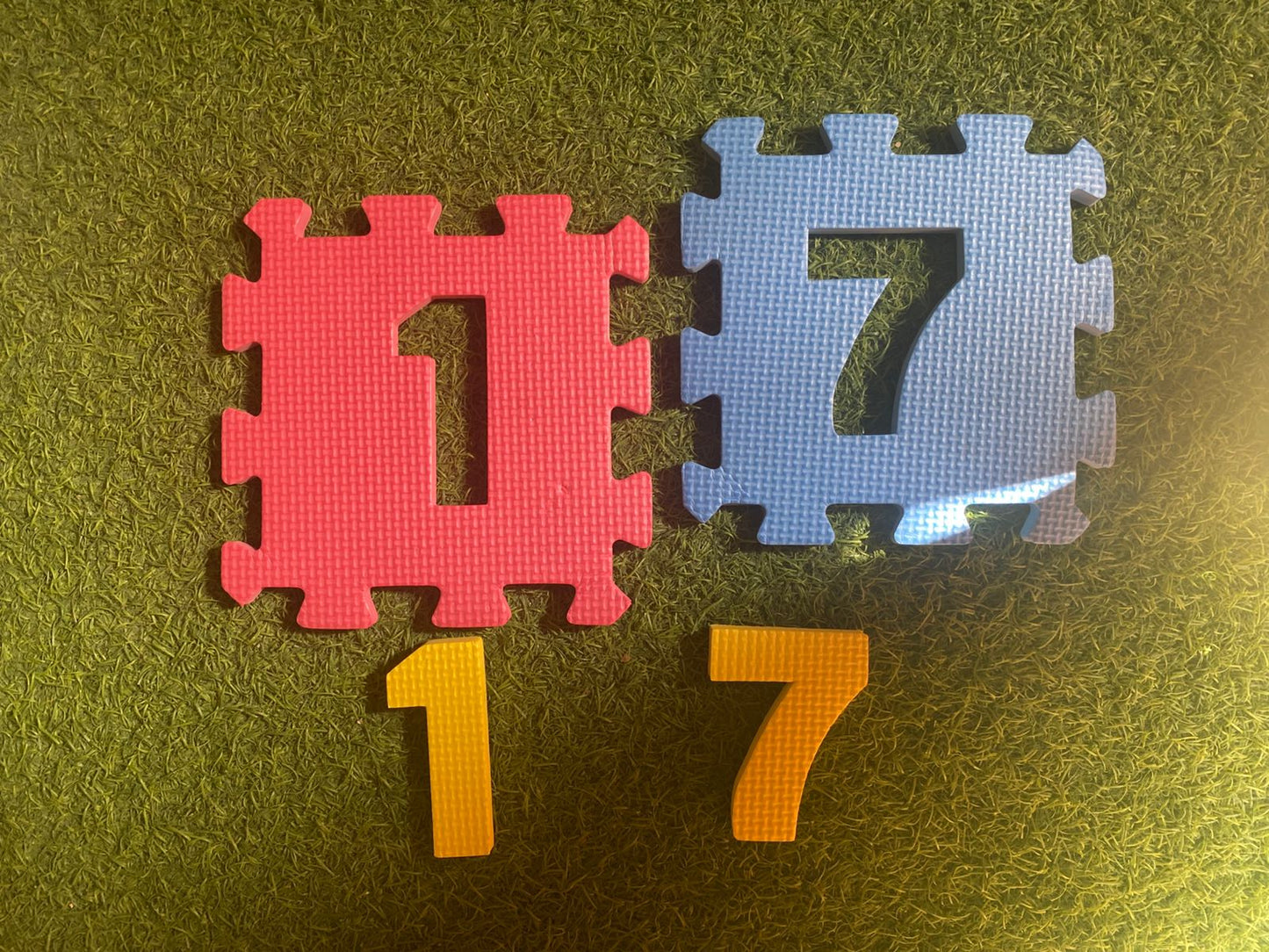 Foam Numbers Learning Puzzles - Soft Foam Puzzle Mat