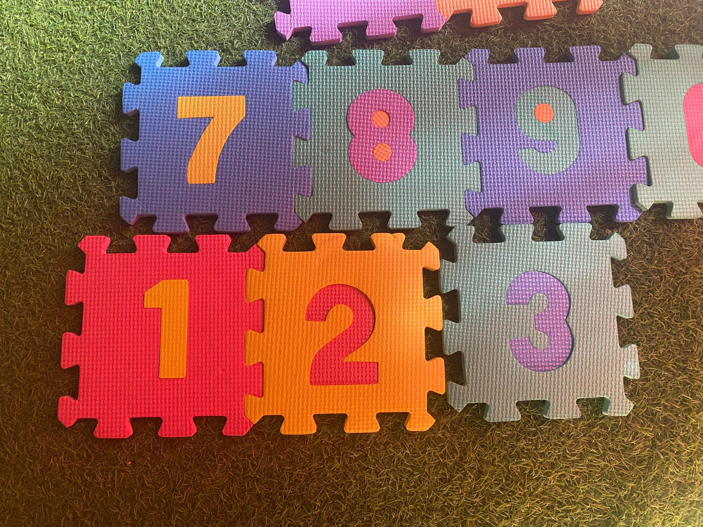 Foam Numbers Learning Puzzles - Soft Foam Puzzle Mat