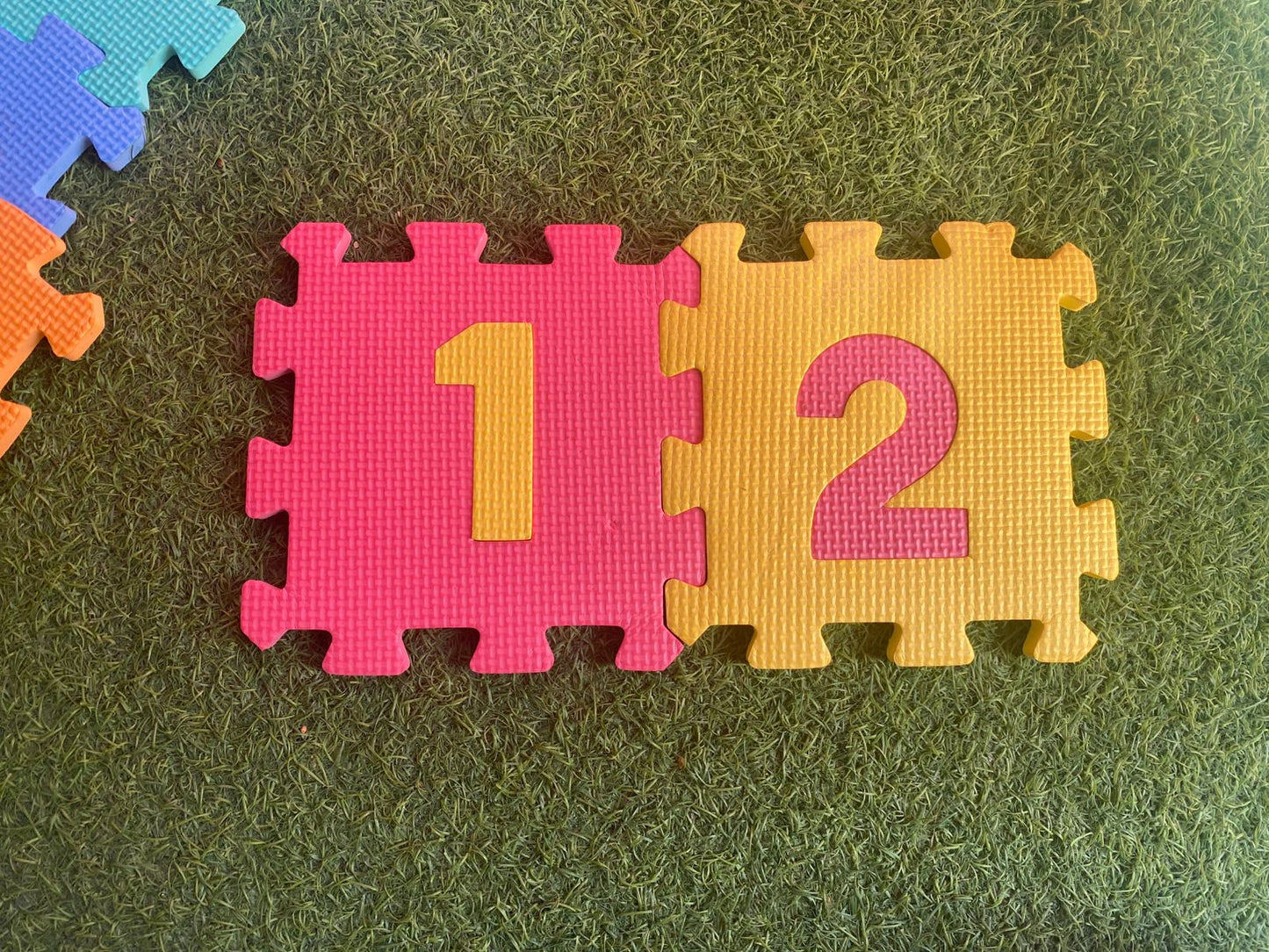 Foam Numbers Learning Puzzles - Soft Foam Puzzle Mat