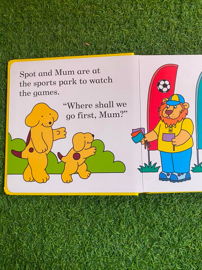 A Sporty Day - New Flap Board Book