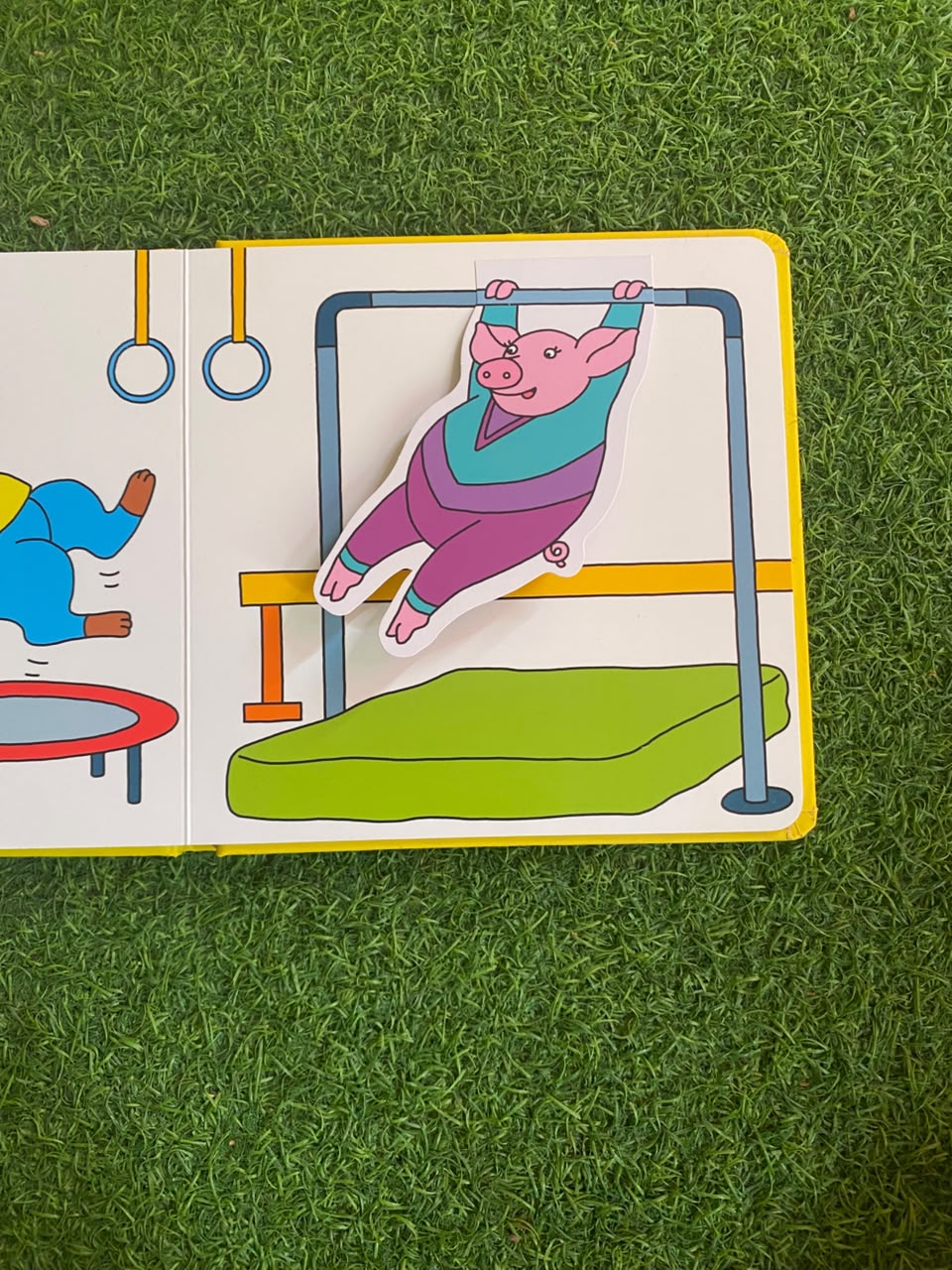 A Sporty Day - New Flap Board Book