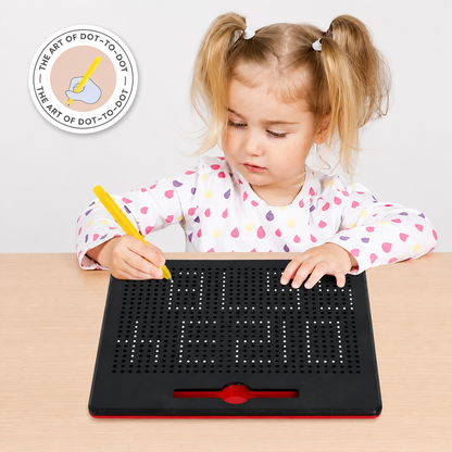 Magnetic pad Drawing Board Includes Pattern Cards and Pen