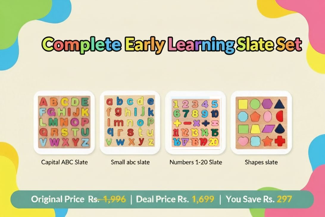 Complete Early Learning Slate Set - Chotaymasters
