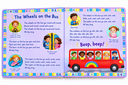 Gently Used Board Book Big Size Rhymes for Kids - Chotaymasters