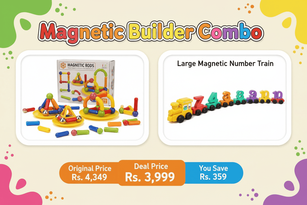 Magnetic Builder Combo | Ages 4–7 - Chotaymasters