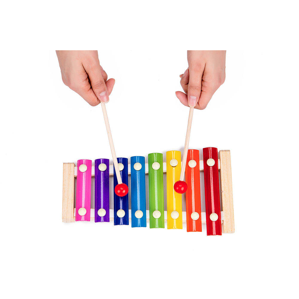 Wooden Xylophone with Mallet Sticks