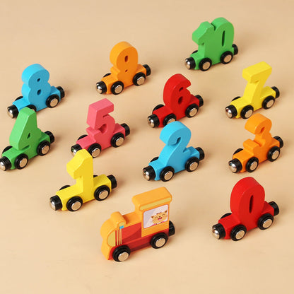 Magnetic Number Train