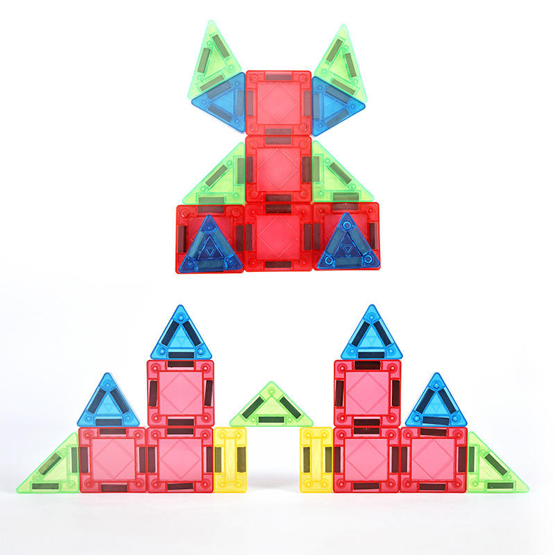 DIY Magnetic Tiles - Stem Toys Magnetic Building Blocks 32 PCS