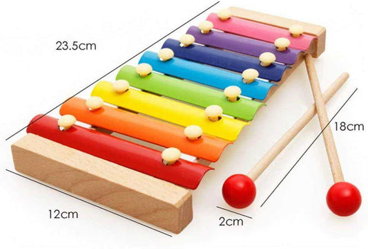Wooden Xylophone with Mallet Sticks