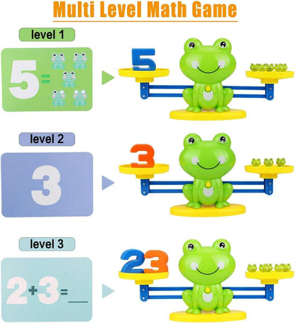Frog Balancing Math Activity Toy for Kids