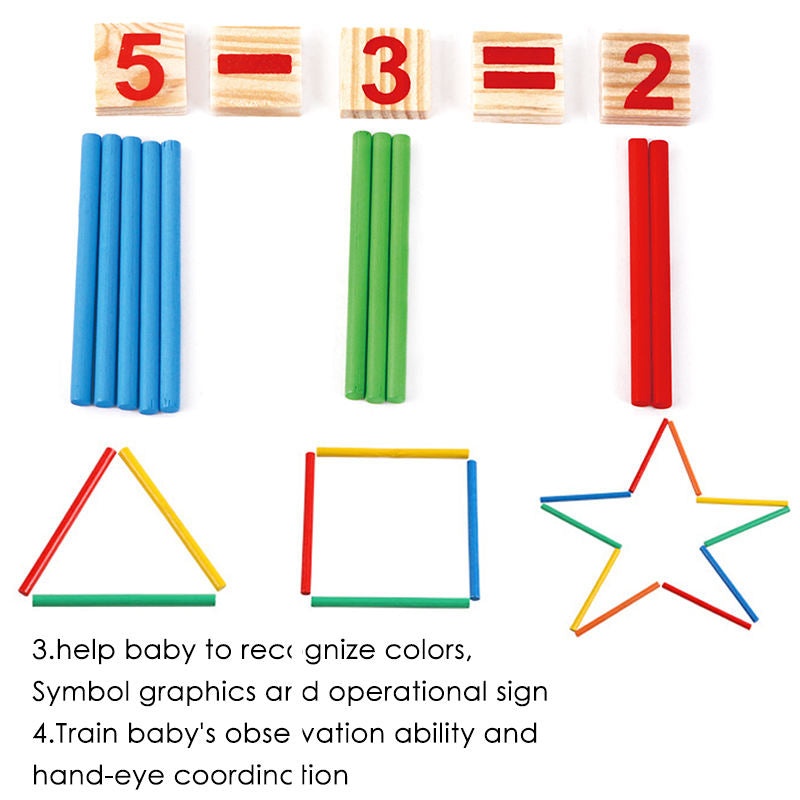 Intelligence Sticks Educational Toys for Multiple Math Activities