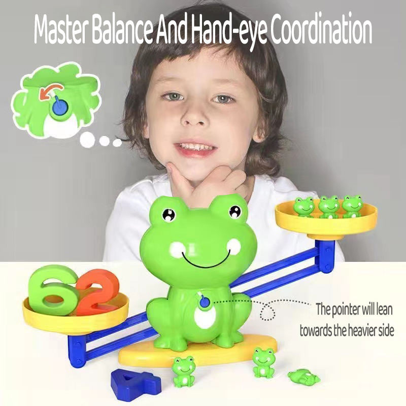 Frog Balancing Math Activity Toy for Kids