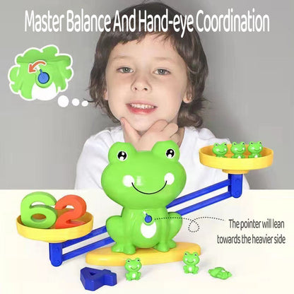Frog Balancing Math Activity Toy for Kids
