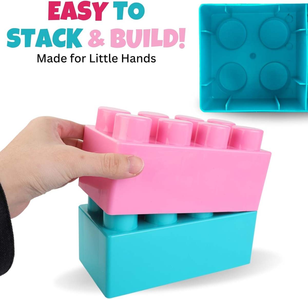 Jumbo Colorful Building Blocks 25 Pieces