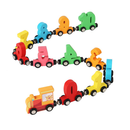 Magnetic Number Train