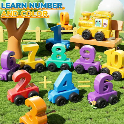 Magnetic Number Train