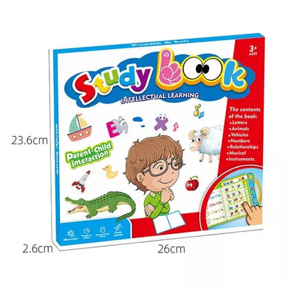 Study Book Intellectual Learning - Toddlers Study E Book with Sound