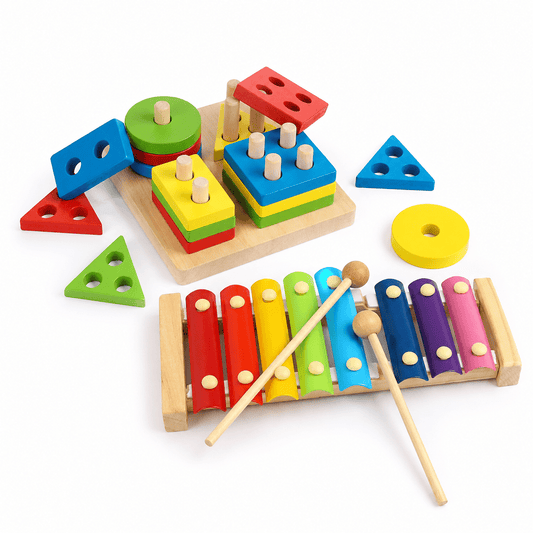 Shape Sorter & Xylophone - Skill Builder DUO - Chotaymasters
