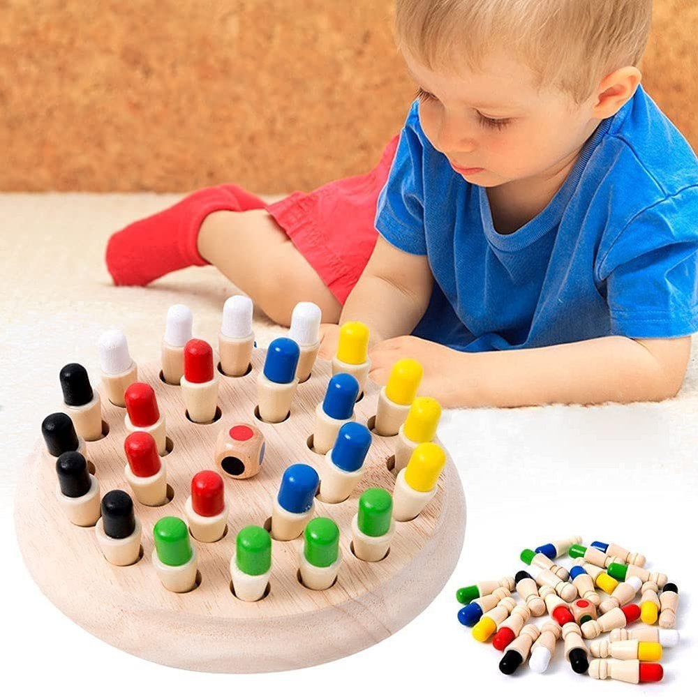 Memory Chess Game - Color Memory 4yo+